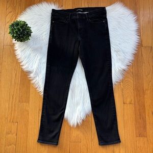 Express Black Fleece Lined Jeans
